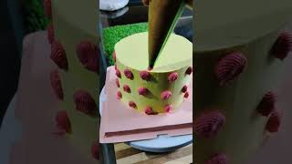 cake decorations malayalamshorts shortvideo trending cake cupcakeandcurry [upl. by Hevak]