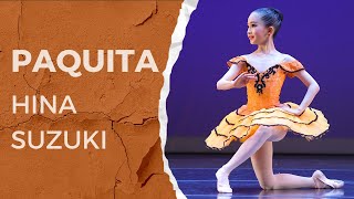 Youth America Grand Prix 2023 Finals PreCompetitive Top 12 Winner  Hina Suzuki  Age 9  Paquita [upl. by Forrester]