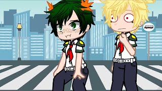 MHA Bakugou and Izuku switch places with  gachaclub [upl. by Dunkin245]