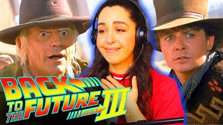 BACK TO THE FUTURE 3 First Time Watching Movie Reaction [upl. by Ruella]