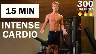 15 MIN HIGH INTENSITY CARDIO WORKOUT HIIT To Kill Calories amp Burn Fat [upl. by Hgierb]