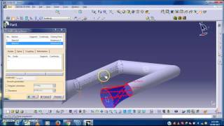 CFD Analysis of hot fluid and cold fluid in 3D Circular Pipe [upl. by Ardet]