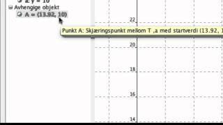 Matematikk 2P  Leksjon 19a  Eksponentiell vekst med Geogebra [upl. by Sherer153]