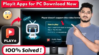 Install PLAYit Player in Pc 2022  Playit for Windows  Playit for Pc Download Link Playit for Pc [upl. by Ambler]