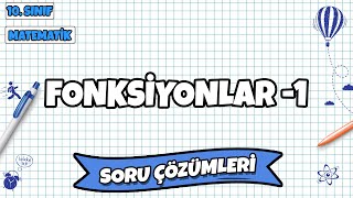 10 Sınıf Matematik  Fonksiyonlar Soru Çözümleri 1  2022 [upl. by Doownelg]