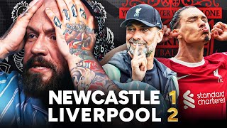 True Geordie is GUTTED  Newcastle 12 Liverpool [upl. by Nohsram666]