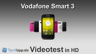 Vodafone Smart 3  Test in HD deutsch [upl. by Eiloj]