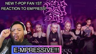 EMPRESS  Blah Blah Blah Official MV BBJ Reaction [upl. by Ennairda312]