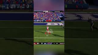 Using a kicker at QB on Madden 25 madden25 madden nfl nflfootball viralshorts [upl. by Esorylime]