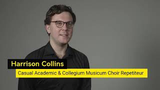 Collegium Musicum Choir UNSW An Introduction [upl. by Saunderson]