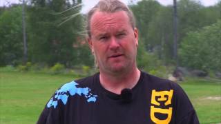 Baksvingen Golftips med Marcus Edblad [upl. by Olnee]