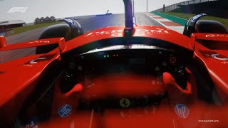 F1 Charles Leclerc Helmet Cam Austin USA 2024 FP1 [upl. by Roch]