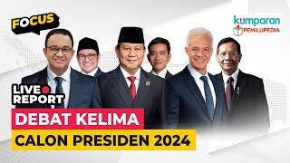 🔴LIVE STREAMING  Debat Pamungkas Capres 2024 Anies Baswedan Prabowo Subianto dan Ganjar Pranowo [upl. by Lona156]