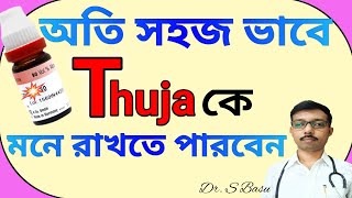 THUJA OCCIDENTALIS 200ch Homeopathic Medicine Symptoms Uses amp Benefits  Dr S Basu [upl. by Base]