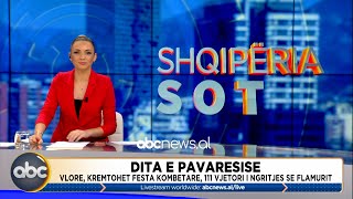 Shqipëria Sot ora 1100  28 nentor 2023  ABC News Albania [upl. by Shalna410]