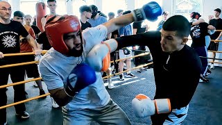 SPARRING DAY beim Box Club Steinadler Khalit Mohammadzei vs Ermond Hoti [upl. by Nomra]