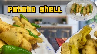 Potato shell recipe food foodblogger foodie recipe samosarecipe [upl. by Rooney]