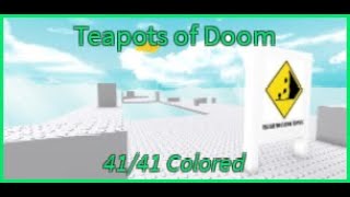 Roblox  Color Book  Teapots of Doom [upl. by Ittak]