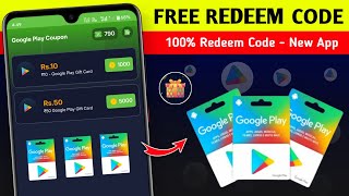 Free Redeem Code App  Free Redeem Code  Redeem Code App  Google Play Redeem Code App [upl. by Laersi479]