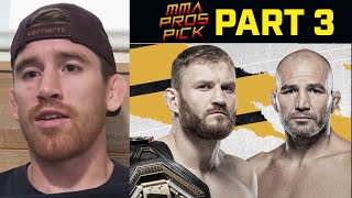 MMA Pros Pick ✅ Jan Blachowicz vs Glover Teixeira  Part 3 👊 UFC 267 [upl. by Barny]