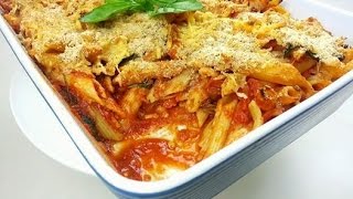 SIMPLE amp DELICIOUS PASTA BAKE How to [upl. by Yetnom]