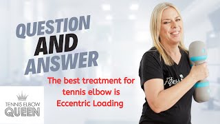 The best treatment for tennis elbow is eccentric loading of the tendon  BUT it comes with a WARNING [upl. by Arik]