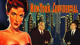 New York Confidential 1955  Full Film Noir Movie  Broderick Crawford  Richard Conte [upl. by Francesco319]