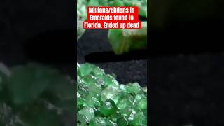 Millions  Billions in Emeralds found in Florida ended up dead [upl. by Ahael]