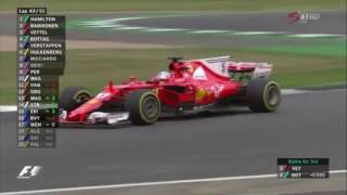 Vettel vs Verstappen  Bottas vs Vettel  2017 British Grand Prix [upl. by Constancia]