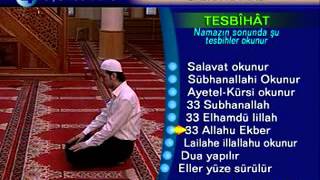 Namaz Tesbihatı Nasıl Olur [upl. by Inaleon992]