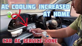 AC Vent amp Duct Cleaning At Home  Increased AC cooling  Foam Cleaning  Kapil Malik [upl. by Daraj830]