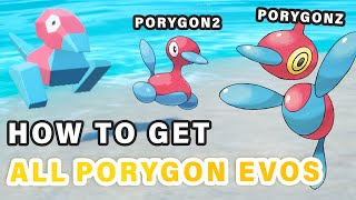 How to Evolve Porygon into Porygon2 amp PorygonZ ► Pokemon Scarlet amp Violet [upl. by Azeret]