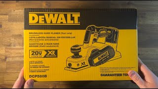 DEWALT 20V MAX Hand Planer Unboxing  No Commentary [upl. by Anilegna]