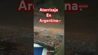 Aterrizaje en argentina viajes viajesculturales travel argentinamessi turismo turismocultural [upl. by Wieren]