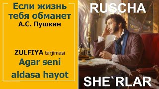 Pushkin eng tasirli sherlar Zulfiya tarjimasi hayot haqida sher [upl. by Llehsyar]