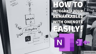 ULTIMATE  How to integrate your reMarkable 2 with OneNote easily [upl. by Zigrang]