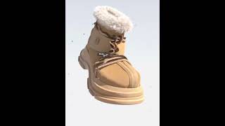 Ouder LuxeCurl LaceUp Waterproof Snow Boots [upl. by Netsriik]