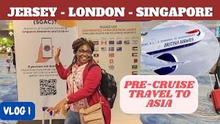 PRE CRUISE TRAVEL TO SINGAPORE l Fly Stay Cruise With Royal Caribbean Cruises [upl. by Michael329]