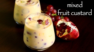 custard recipe  fruit custard recipe  fruit salad with custard recipe [upl. by Cissiee961]