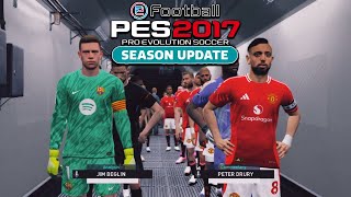 DOWNLOAD PES 2017 PATCH 2025  UPDATE FULL  TUTORIAL PASANG [upl. by Olihs]