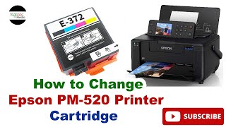 Epson PictureMate PM520 Printer Cartridge Change  എങ്ങനെ Epson PM520 Printer Cartridge മാറ്റാം [upl. by Boniface]