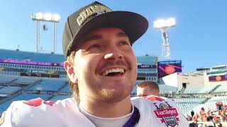 Brannon Spector Talks Gator Bowl Win Future at Clemson [upl. by Anitsirhcairam]