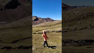 🌈 Vinicunca Rainbow Mountain 🇵🇪 [upl. by Arenat]