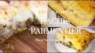 Hachis Parmentier facile et rapide  pâté chinois [upl. by Cowley]