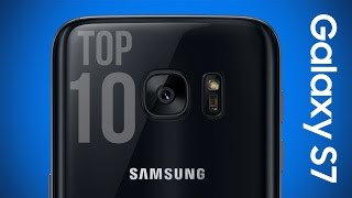 Top 10 Galaxy S7 and S7 Edge New Features [upl. by Attelliw42]