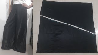 एकदम नये तरीके से A shape plazo की cutting and stitching  skirt plazo cutting and stitching [upl. by Suravat]