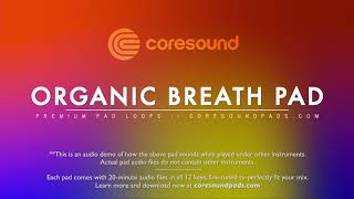 Coresound Pads Demo  Organic Breath Pad [upl. by Sheilah]