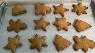 Organic Polish GingerBread Christmas Cookies [upl. by Mikkanen]