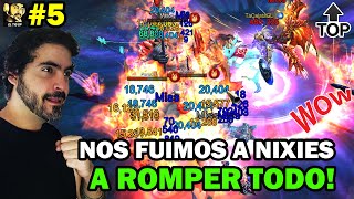 ROMPIENDOLA EN NIXIES QUE BESTIA GL DE FUERZA 5💯🔥 l Muonline S191 [upl. by Suoicul]