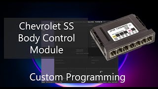 Chevrolet SS Body Control Module BCM Programming with Extended Remote Start and FOB Windows Down [upl. by Harak98]